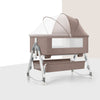Available Baby Bassinet Bedside Crib for Baby 3-in-1 built in Storage Basket for Newborn