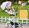 Pre-book Pink With White Body Elite Stroller