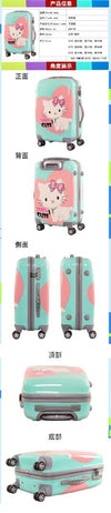 Available Cute Kitty Luggage &  Trolley Bags