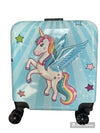 Available Unicorn Swing Cartoon Luggage Bog 18 Inch