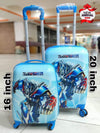 Available Transformer Blue Swing 2 Set Luggage Bog 20in/16in