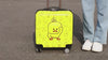 Available Cartoon Kids Swing Suitcase Box Yellow Zipper Travel 18inch