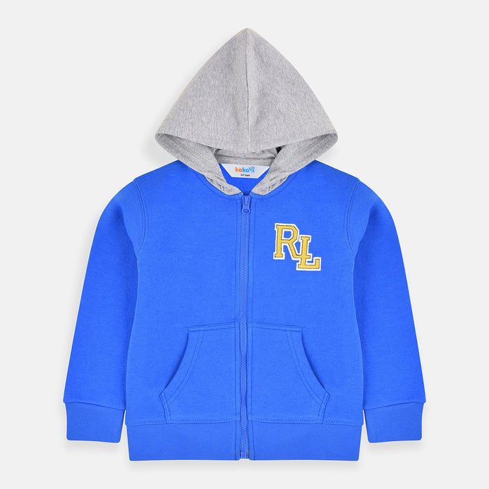 Royal Blue Zipper Hoodie