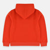 KK Feeling Vibes Fleece Orange Zipper Hoodie 5493