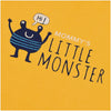 KK Mommy Little Monster Yellow Romper 5691