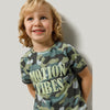 Camouflage Motion Vibes Printed Tshirt 5511