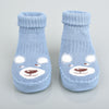 XBR Bear Blue Comfortable Socks Booties 5466