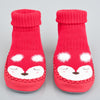 XBR Red Comfortable Socks Booties 5471
