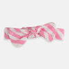 Pink & White Lines Hair Band 5544