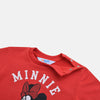 KK Red Glittered Minnie Mouse Sweatshirt 5452