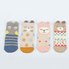 CRM Character Bear Kids 4 Socks Box 5872