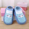 Kids Blue & White Antislip Floor Socks 5391