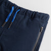 ZR Boys Blue Double Side Zip Pocket Blue Cord Trouser 5458