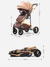 Pre-book Skin Gold Stroller Multifunction Elite Baby Pram