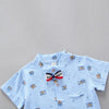 Hello Bear Sky Blue Shirt & Short 5177 - koko.pk