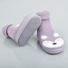 XBR Fox Purple Comfortable Socks Booties 5470