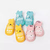 Kids Yellow Anti Slip Floor Socks 5395