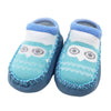 Kids Blue & White Antislip Floor Socks 5391