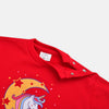 ZR Red Unicorn On The Moon Sweatshirt 5460