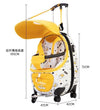 Available 2 in1 Easy To Travel Stroller & Trolley Bag
