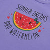 KK Summer Dreams Purple Romper 5692