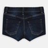 Dark Blue Denim Rough Bottom Shorts 5724