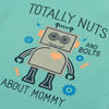 KK Robots Totally Nuts Abut Mummy Romper 5892