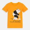 KK Yellow Panda At Full Speed Tshirt 6037