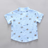 Hello Bear Sky Blue Shirt & Short 5177 - koko.pk