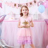 VKT Crown Princess Sequence Pink Fancy Frock 6181