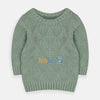 MS Pattern Aqua Sweater 6260