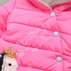 Sharp Pink Bunny Inner Kashmiri Puffer Full Sleeve Jacket 7023