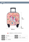 Available Peach Unicorn Character Trolley Bag