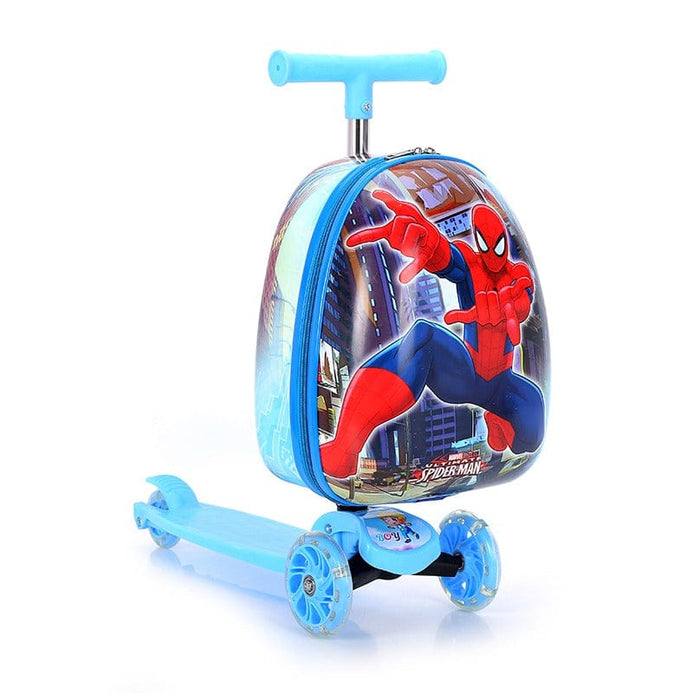 Spiderman scooter suitcase new arrivals