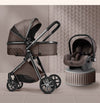 Pre-book Quilted Copper Gray Stroller Multifunction Elite Baby Pram