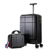 Pre-Book Black Check Laptop Front Stylish Luggage Bag