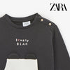 ZR Grey Lovely Bear Sweatshirt 5359