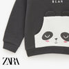 ZR Grey Lovely Bear Sweatshirt 5359