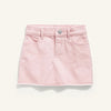 Pink Rough Bottom Denim Cotton Skirt 5727