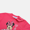 KK Shocking Pink Glittered Minnie Sweatshirt 5448