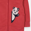 KK Carrot Red Panda Peeka Boo Fleece Hoodie 6336